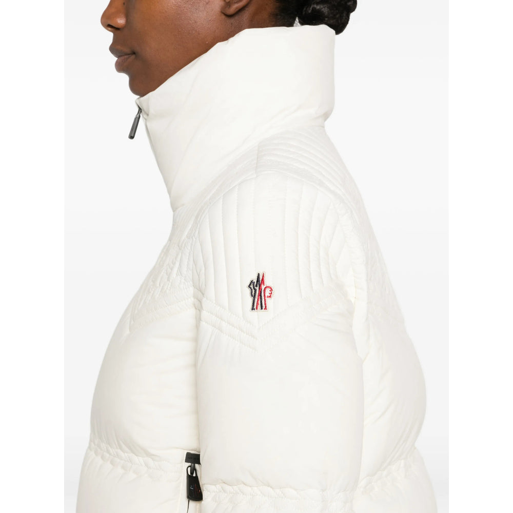 Moncler Grenoble White Jackets - Puffer Jackets Women