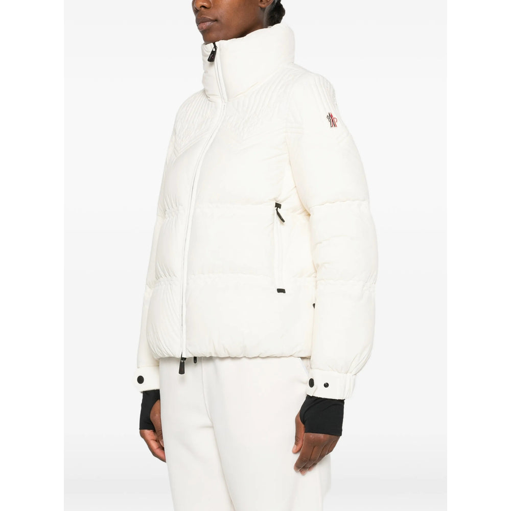 Moncler Grenoble White Jackets - Puffer Jackets Women