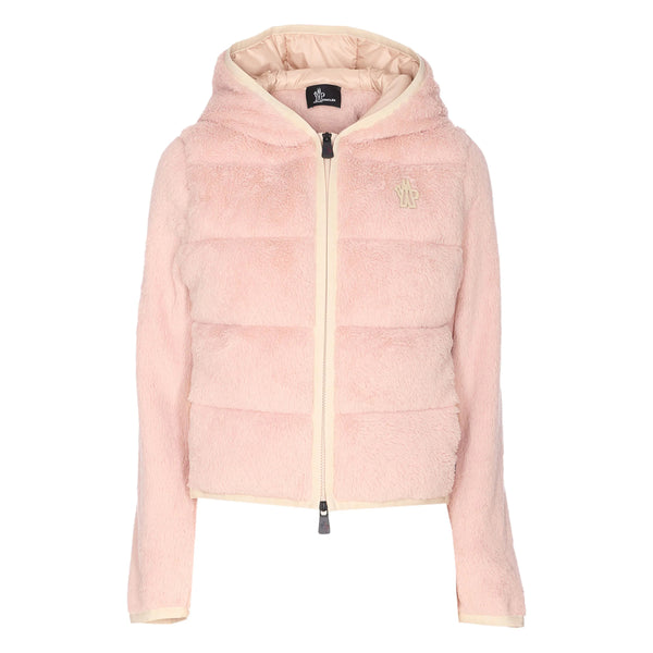 ジャケット・アウター BLUMARINE MINKFAR JEWELD PADDEDVEST PINK Moncler Grenoble Pink Jackets - Puffer Jackets Women – Bluefly