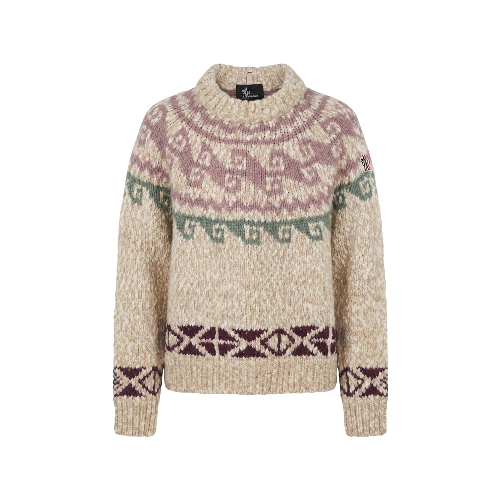 Moncler Grenoble Moncler Grenoble Neutrals Knitwear - Jumpers Women