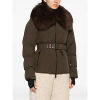 Moncler Grenoble Moncler Grenoble Green Jackets - Puffer Jackets Women