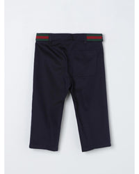 Gucci Children Dress Pants Tailored Fit Blue