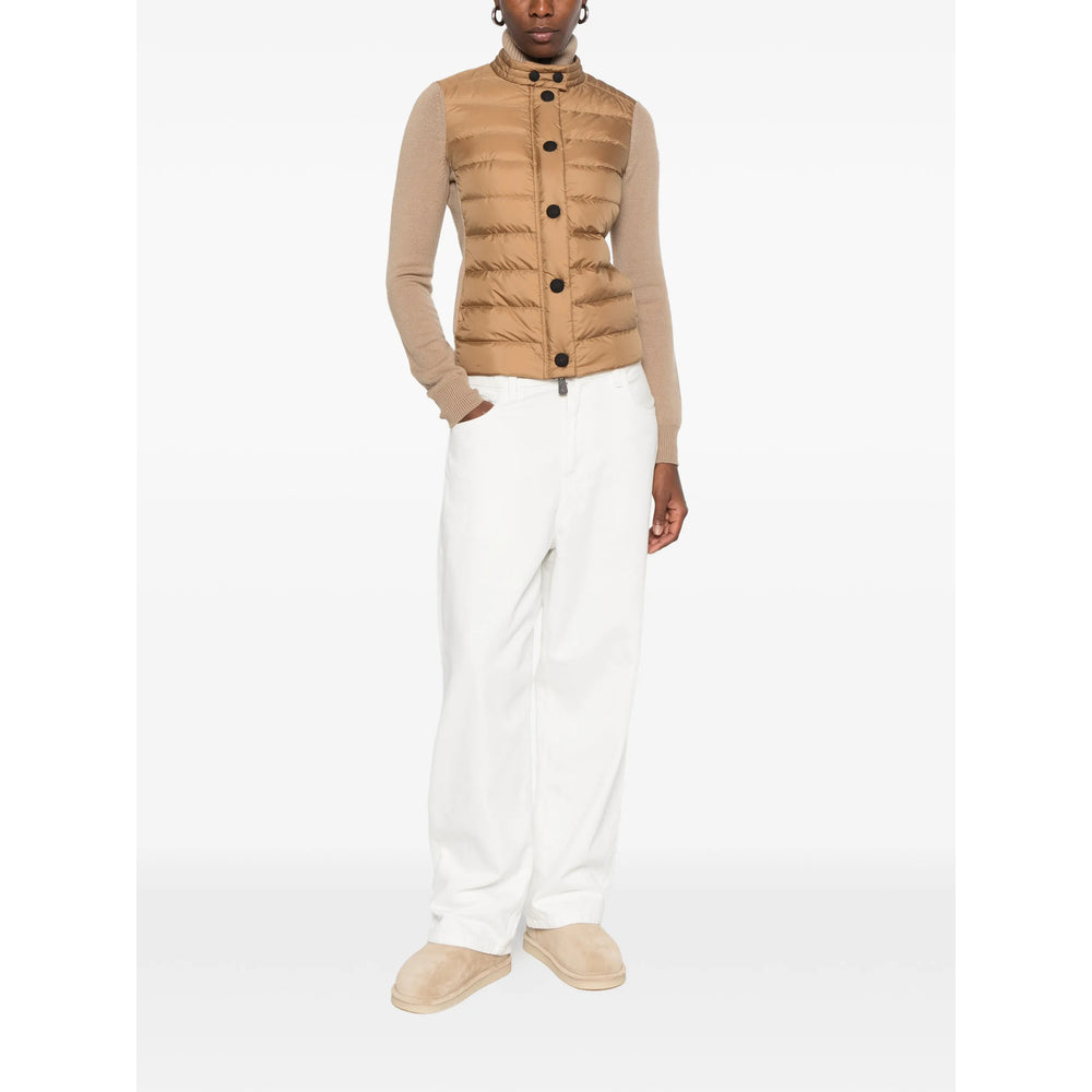 Moncler Grenoble Neutrals Jackets - Puffer Jackets Women