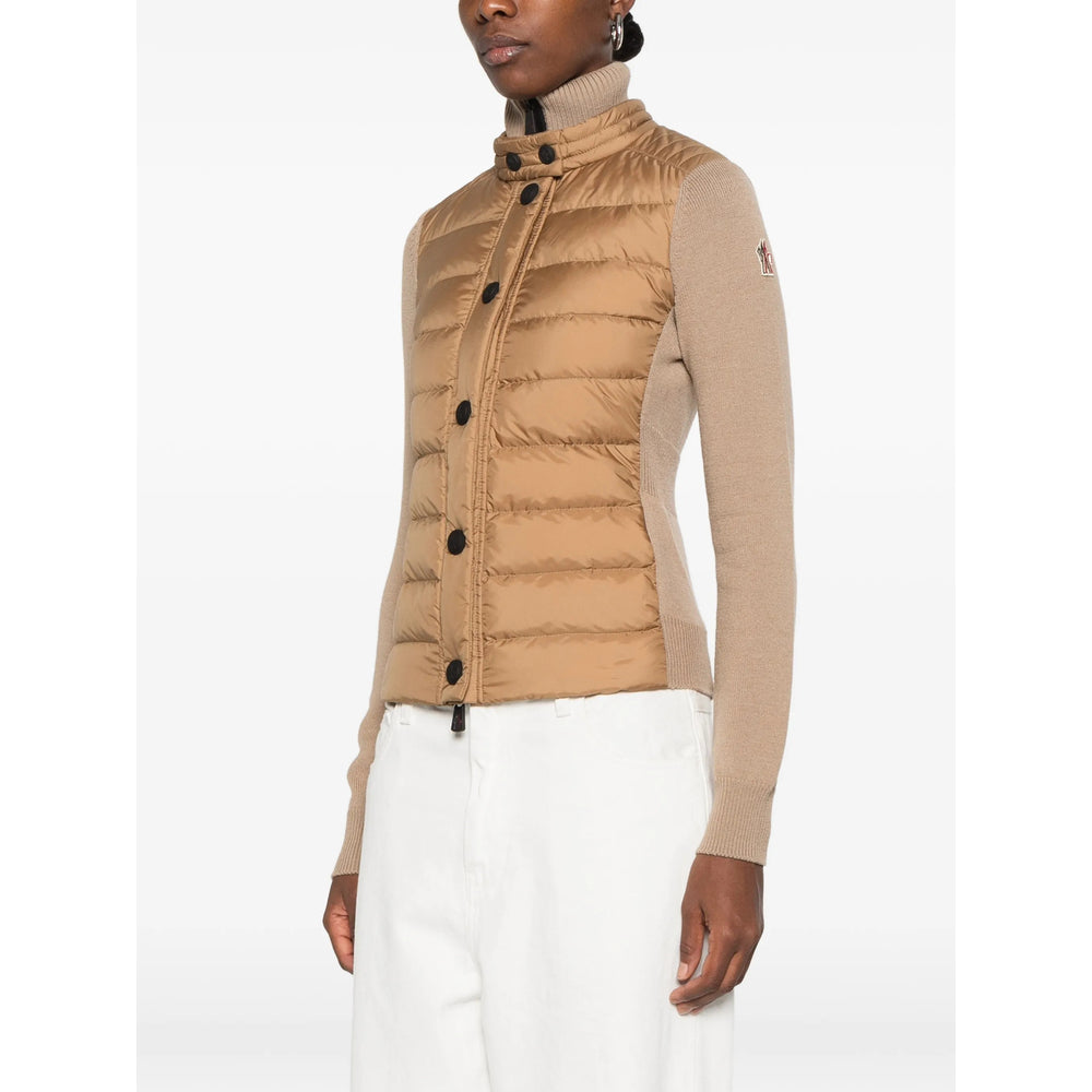 Moncler Grenoble Neutrals Jackets - Puffer Jackets Women