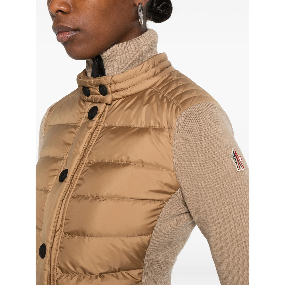 Moncler Grenoble Neutrals Jackets - Puffer Jackets Women