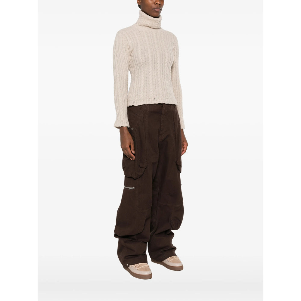 Moncler Grenoble Moncler Grenoble Neutrals Knitwear - Jumpers Women