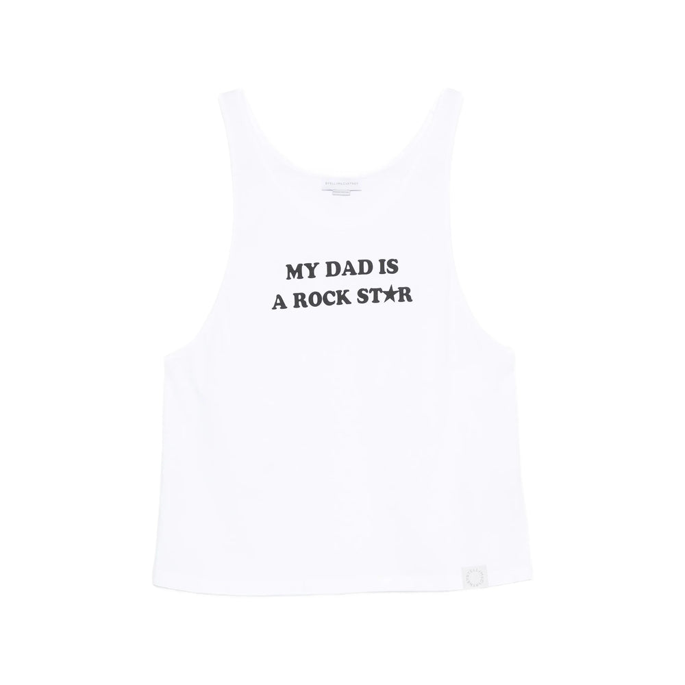 Stella Mccartney Stella Mccartney White Tops - Vests & Tank Tops Women