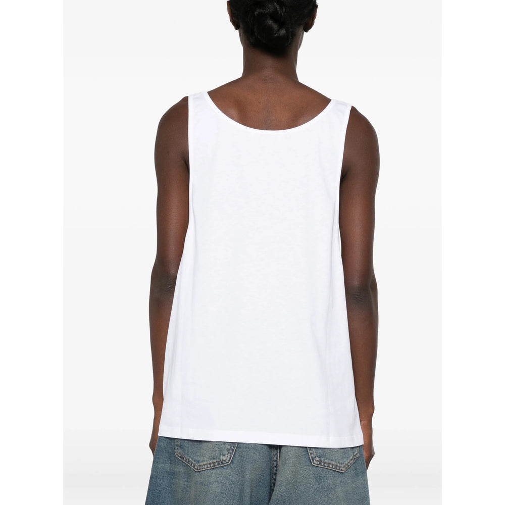 Stella Mccartney Stella Mccartney White Tops - Vests & Tank Tops Women