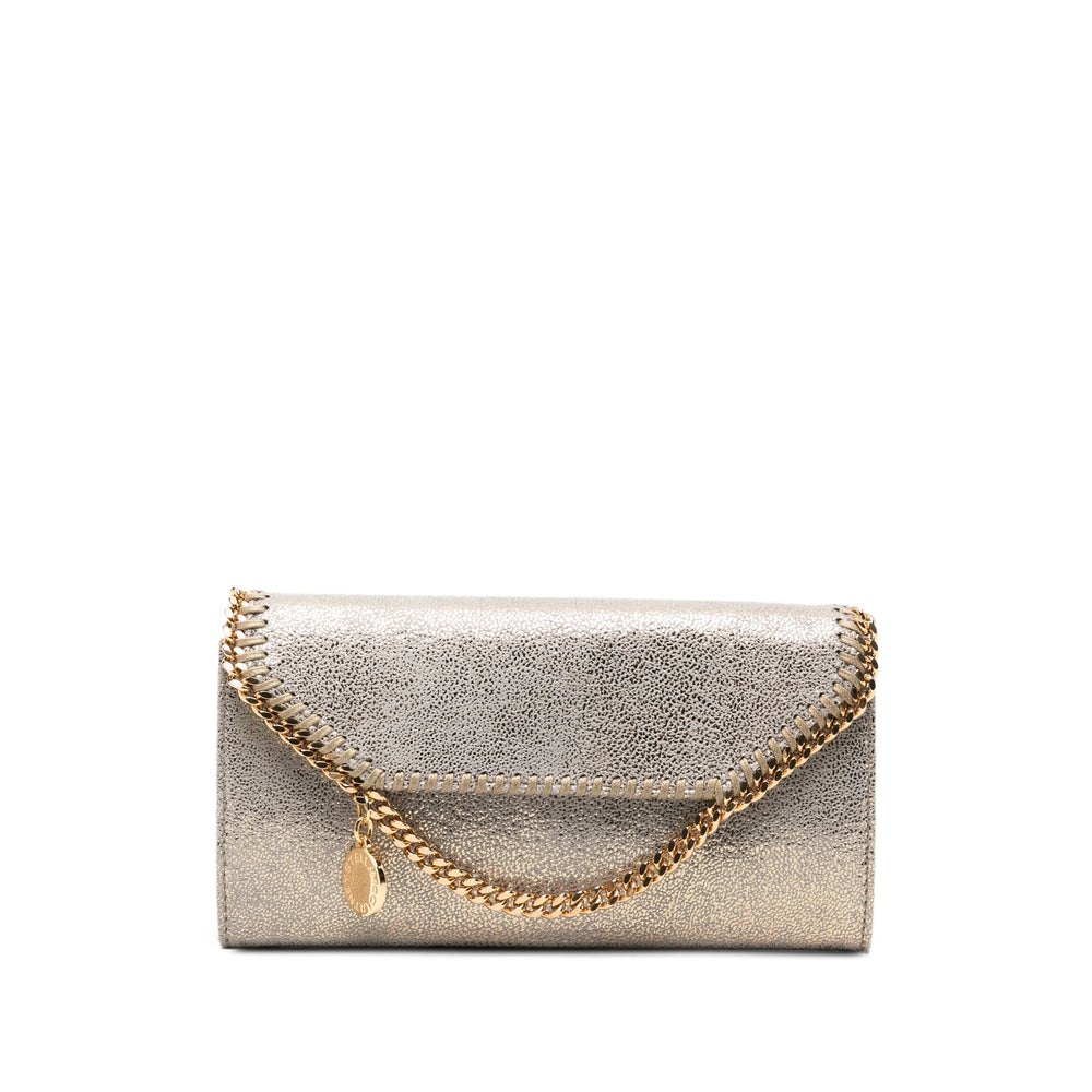 Stella Mccartney Stella Mccartney Gold Clutch Bags Women