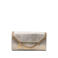 Stella Mccartney Stella Mccartney Gold Clutch Bags Women