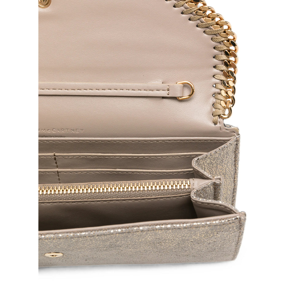 Stella Mccartney Stella Mccartney Gold Clutch Bags Women