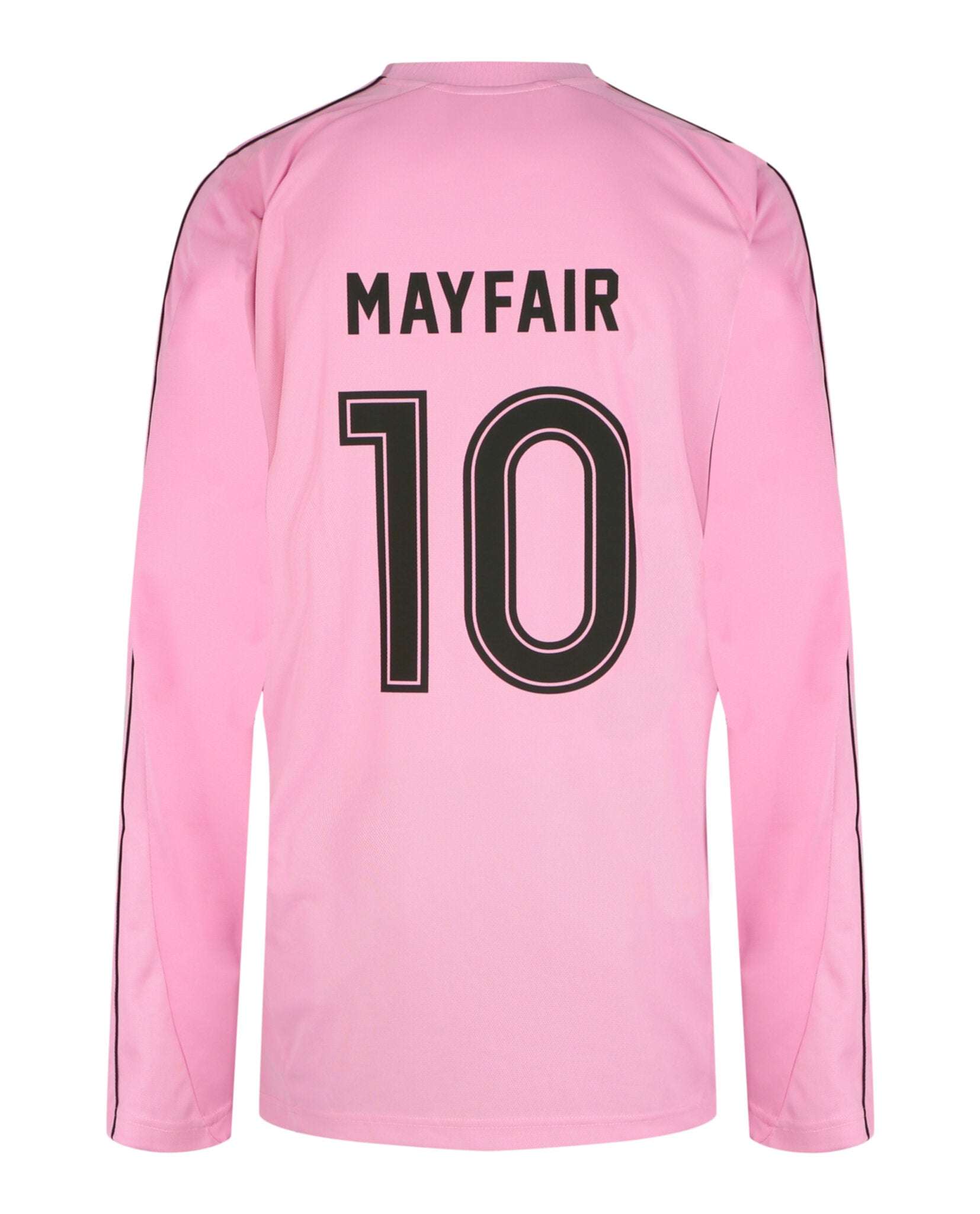 Balenciaga Balenciaga Mens Oversized Long-Sleeve Soccer Jersey
