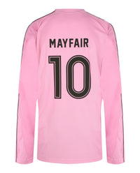 Balenciaga Balenciaga Mens Oversized Long-Sleeve Soccer Jersey