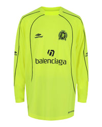 Balenciaga Balenciaga Mens Oversized Long Sleeve Soccer Shirt