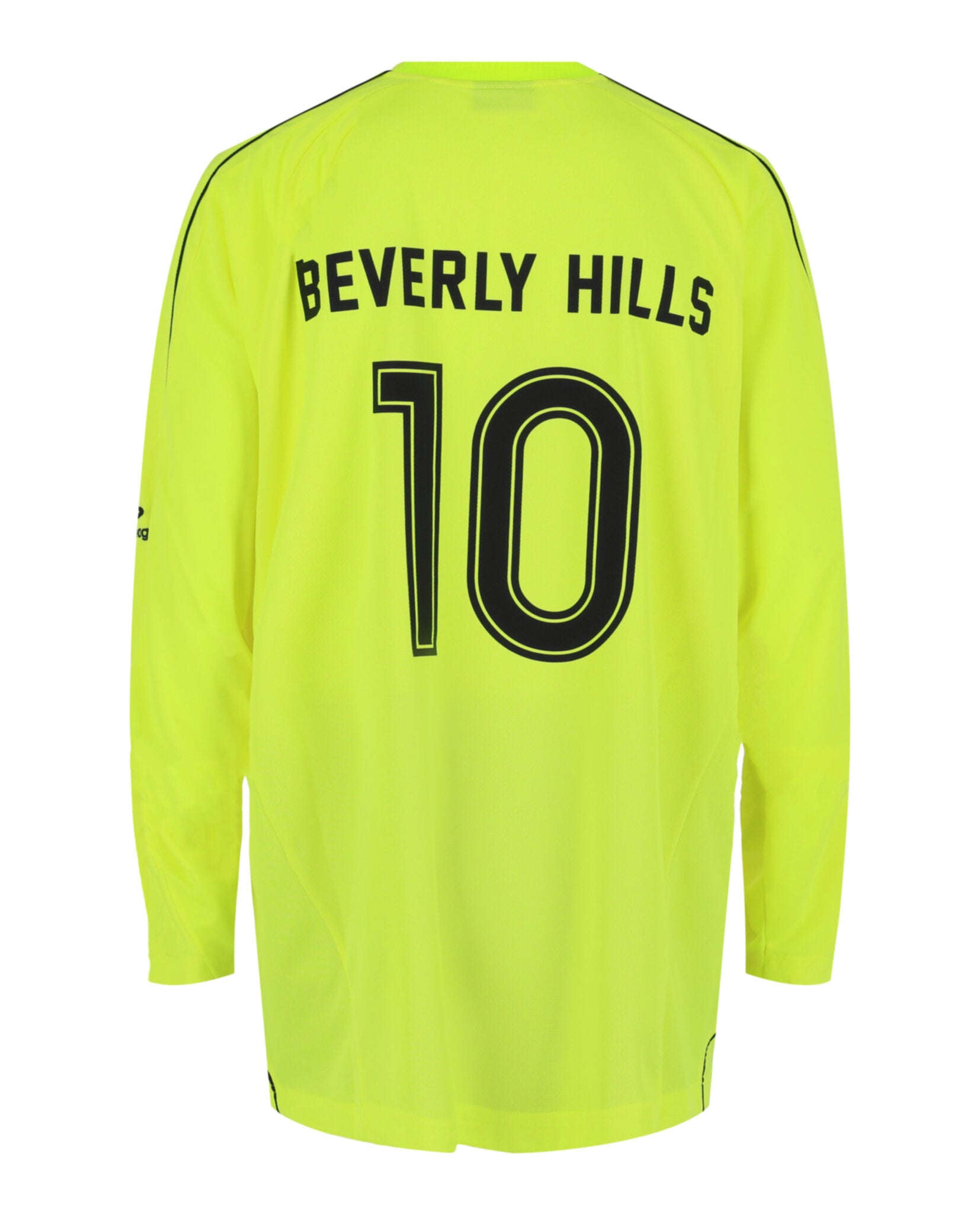 Balenciaga Balenciaga Mens Oversized Long Sleeve Soccer Shirt