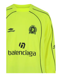 Balenciaga Balenciaga Mens Oversized Long Sleeve Soccer Shirt