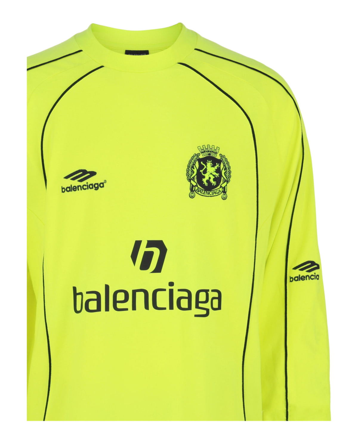 Balenciaga Mens Oversized Soccer T-Shirt