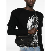 Thug Club Black Messenger Bags Men