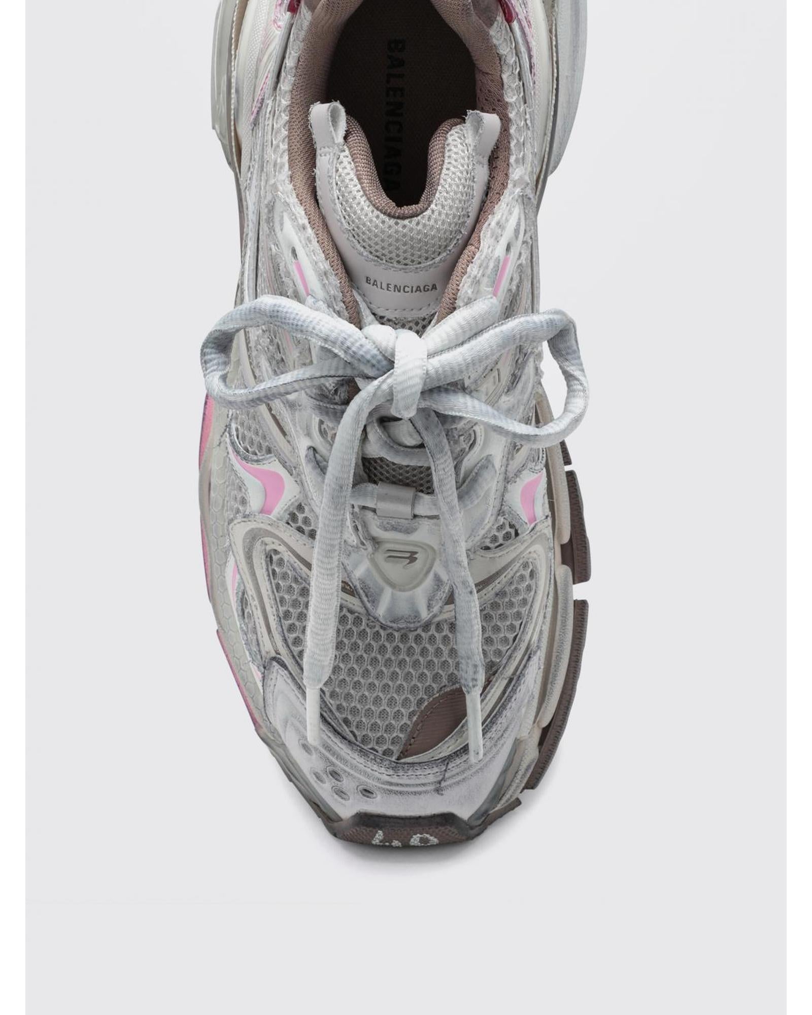 スニーカー BALENCIAGA Woman Sneakers Multicolor 779064W3RXP 2050 Balenciaga Runner Distressed Sneakers Women Multicolor – Bluefly