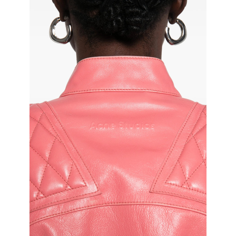 Acne Studios Pink Jackets - Leather Jackets Women