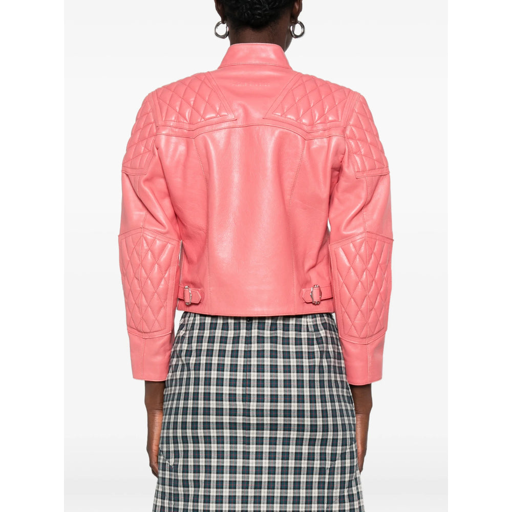 Acne Studios Pink Jackets - Leather Jackets Women