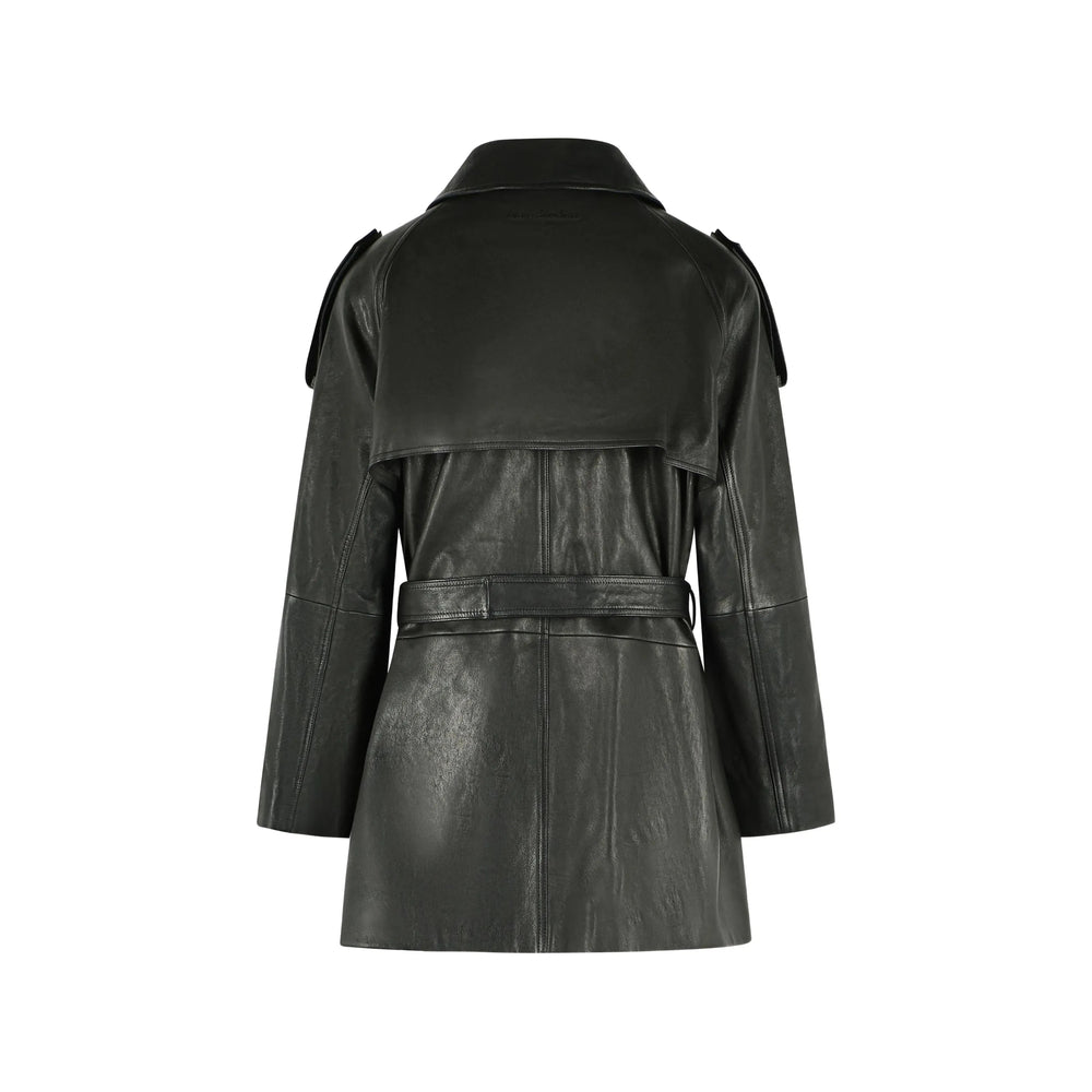 Acne Studios Acne Studios Black Jackets - Leather Jackets Women