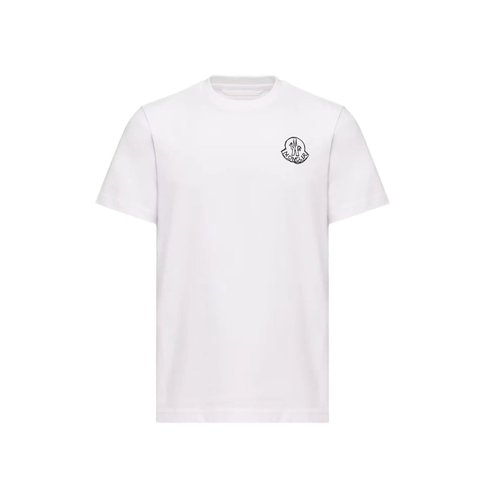 Moncler White Polo Shirts - T-Shirts Men