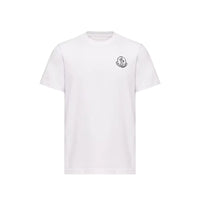 Moncler White Polo Shirts - T-Shirts Men