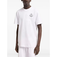 Moncler White Polo Shirts - T-Shirts Men