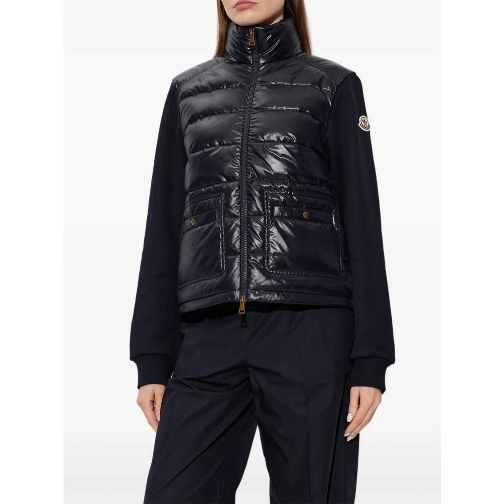 Moncler Moncler Blue Knitwear - Cardigans Women