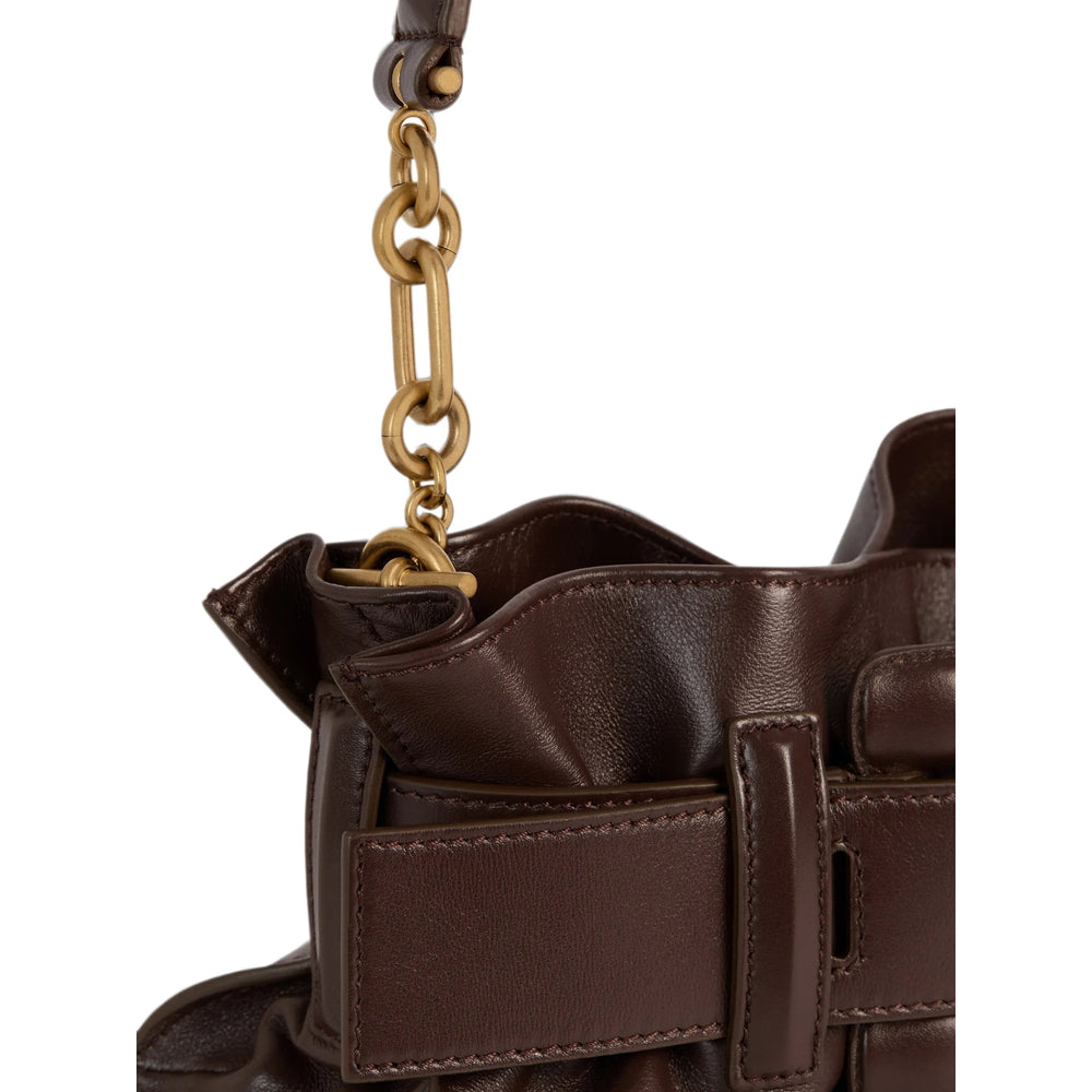 Balmain Balmain Brown Shoulder Bags Women