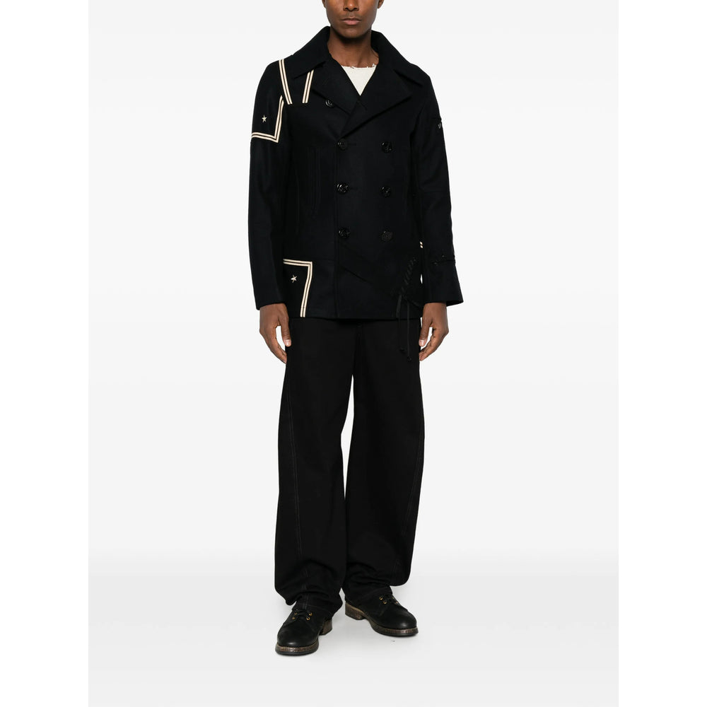 Junya Watanabe Blue Coats - Double Breasted Coats Men