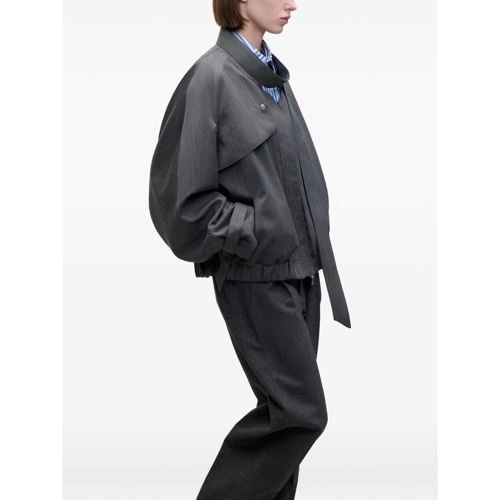 Victoria Beckham Victoria Beckham Grey Jackets - Bomber Jackets Women