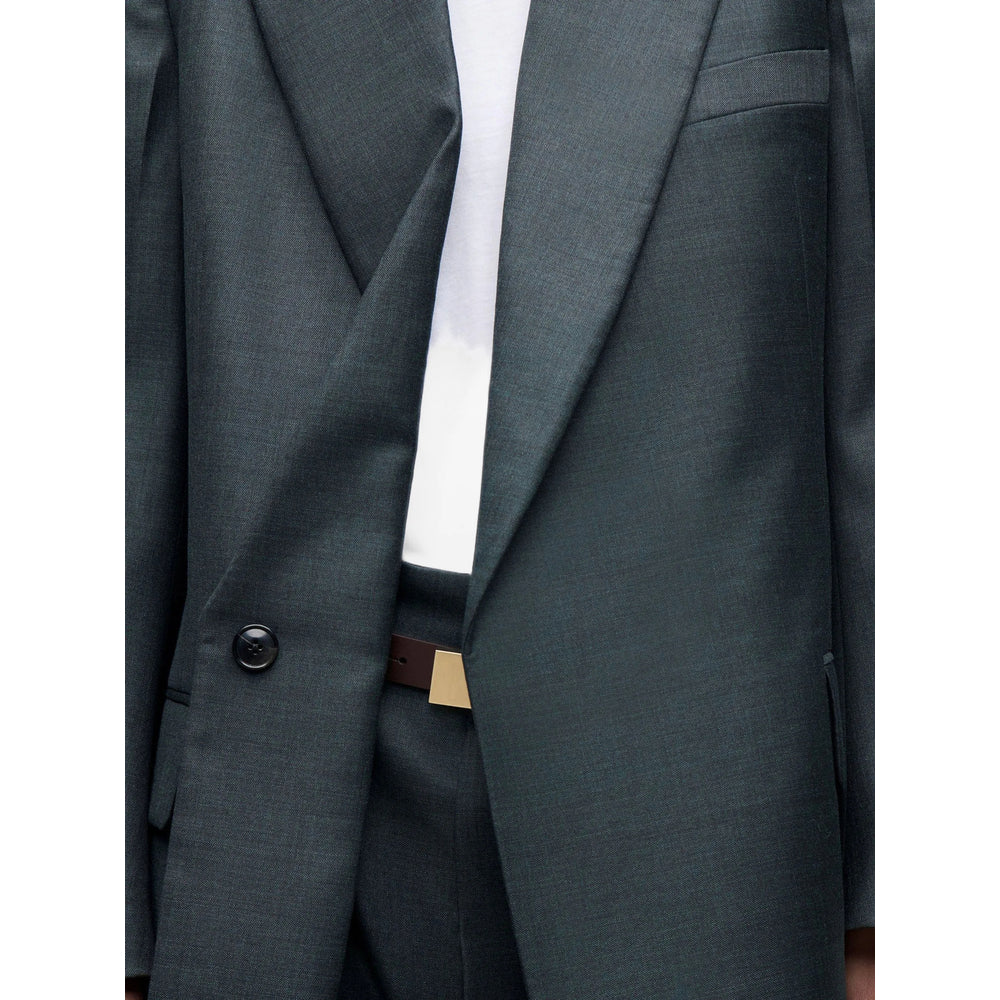 Victoria Beckham Green Jackets - Blazers Women