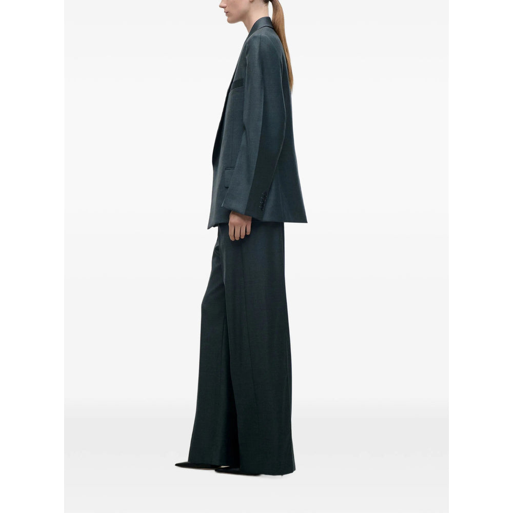Victoria Beckham Green Jackets - Blazers Women