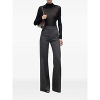 Victoria Beckham Victoria Beckham Grey Trousers - High-Waisted Trousers Women