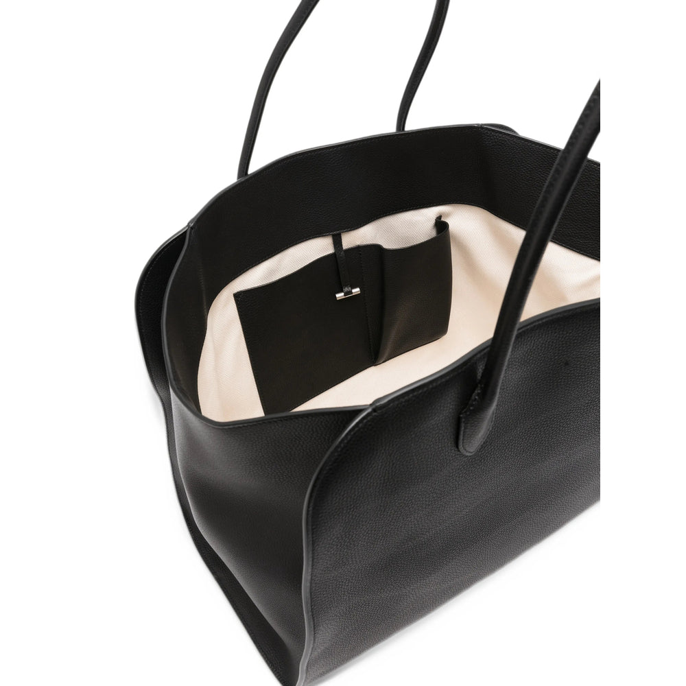 The Row Black Tote Bags Women