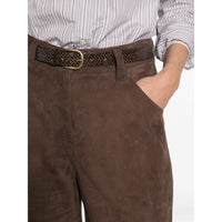 Brunello Cucinelli Brown Trousers - Palazzo Pants Women