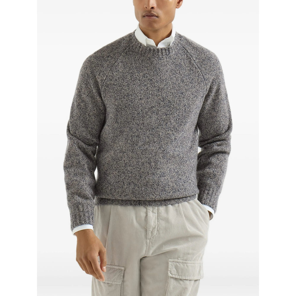 Brunello Cucinelli Grey Sweaters & Knitwear - Jumpers Men