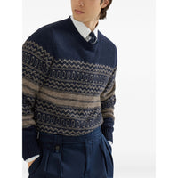 Brunello Cucinelli Brunello Cucinelli Blue Sweaters & Knitwear - Jumpers Men
