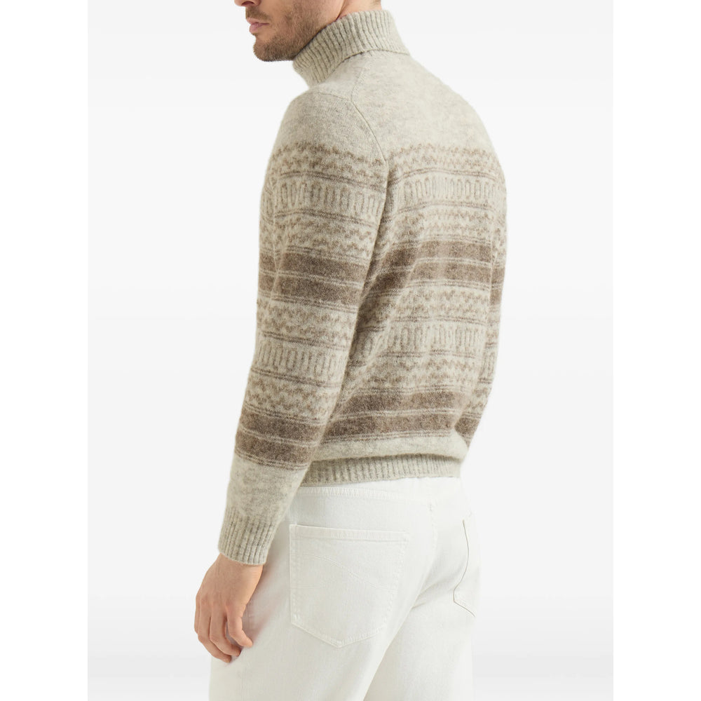Brunello Cucinelli Neutrals Sweaters & Knitwear - Jumpers Men