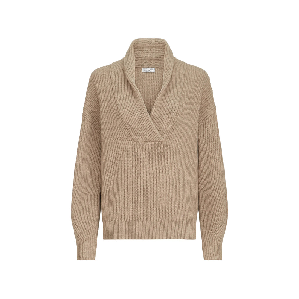 Brunello Cucinelli Brunello Cucinelli Neutrals Knitwear - Jumpers Women