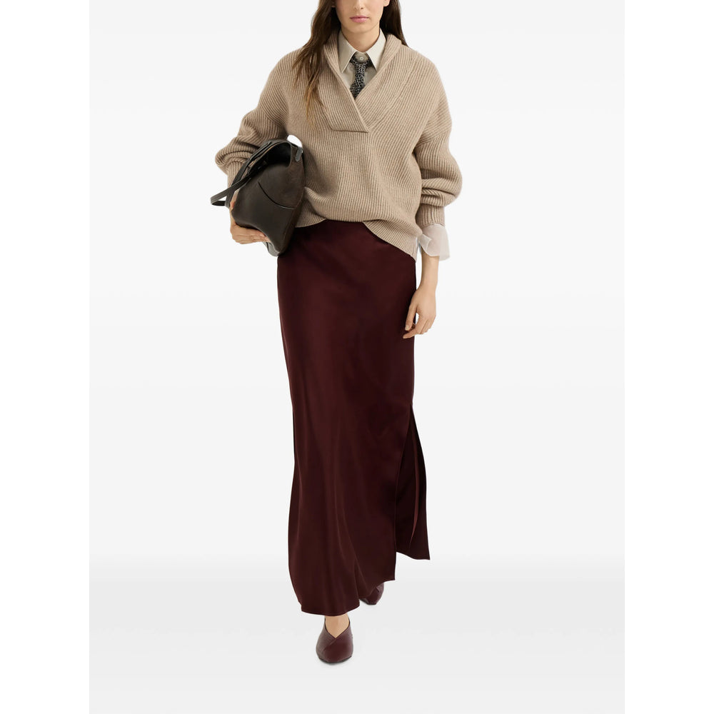 Brunello Cucinelli Brunello Cucinelli Neutrals Knitwear - Jumpers Women