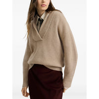 Brunello Cucinelli Brunello Cucinelli Neutrals Knitwear - Jumpers Women