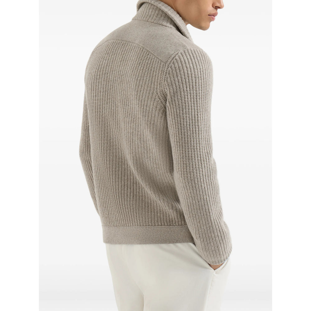 Brunello Cucinelli Neutrals Sweaters & Knitwear - Cardigans Men