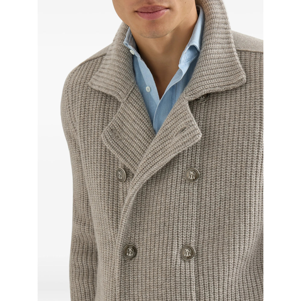Brunello Cucinelli Neutrals Sweaters & Knitwear - Cardigans Men
