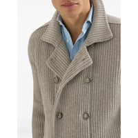 Brunello Cucinelli Neutrals Sweaters & Knitwear - Cardigans Men