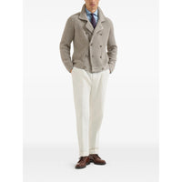 Brunello Cucinelli Neutrals Sweaters & Knitwear - Cardigans Men