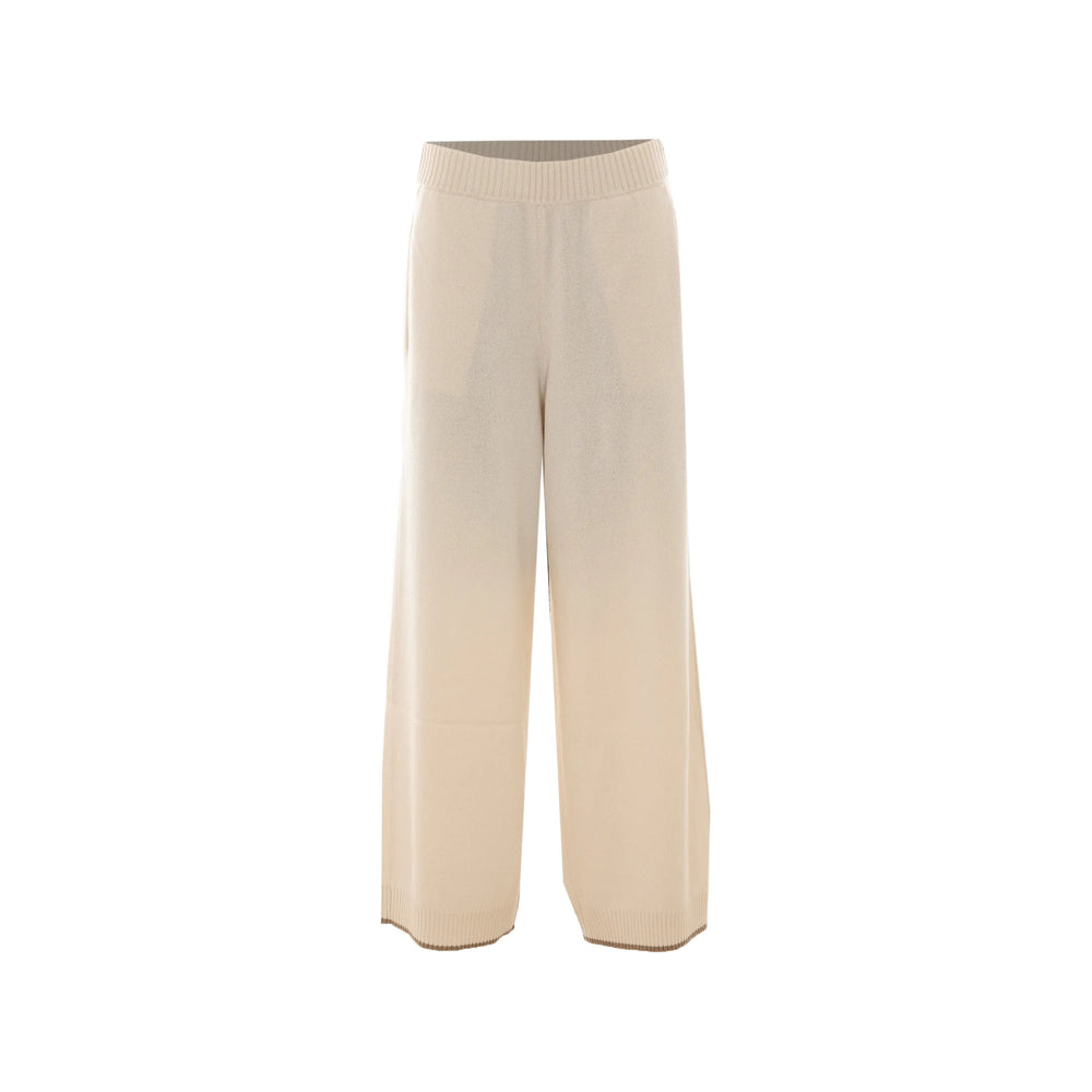Brunello Cucinelli Brunello Cucinelli Neutrals Trousers - Flared Trousers Women