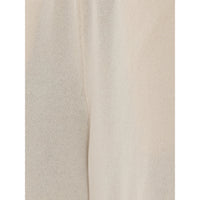 Brunello Cucinelli Brunello Cucinelli Neutrals Trousers - Flared Trousers Women